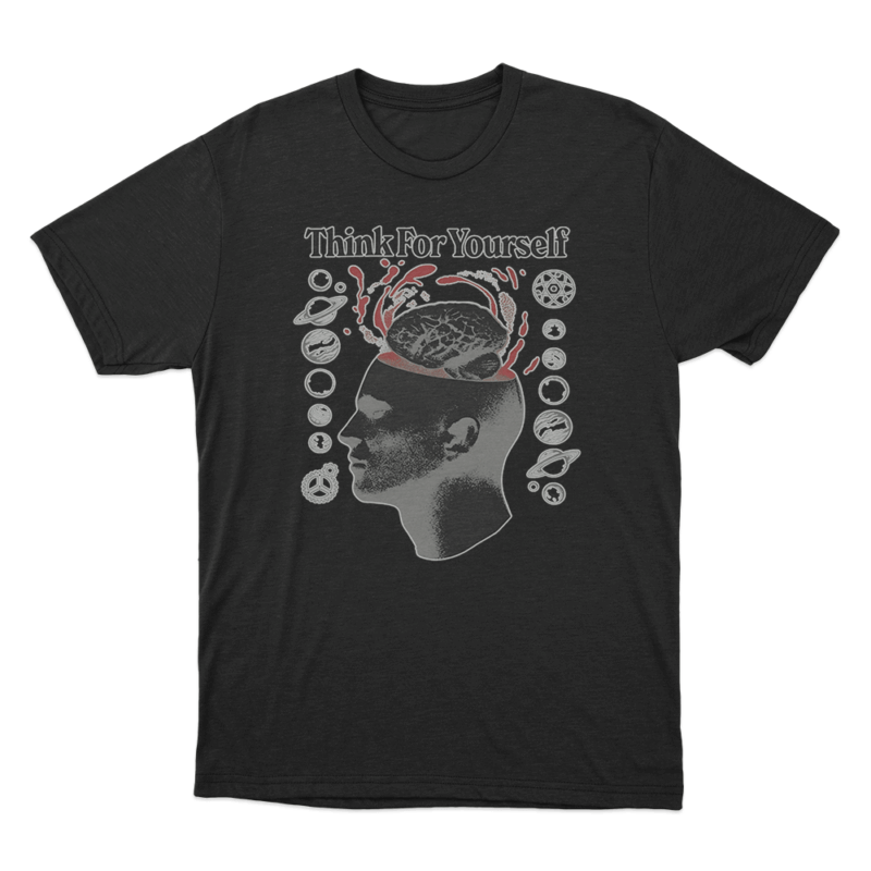 Brain Silhouette T Shirt | Joe Bartolozzi Merch