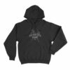 Goth Rose Hoodie Black