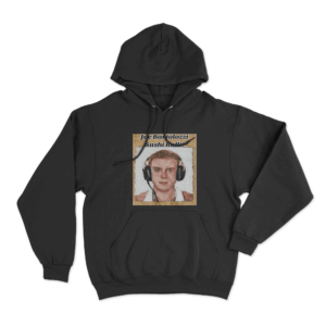 Sushi Portrait Hoodie Black